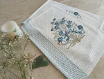 Hand-block Printed Pastel Hand Towel